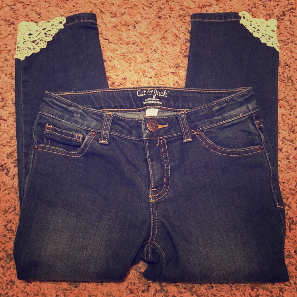 Girls Cat & Jack Jean Capris